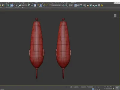 Amee Sconce Low-poly 3D model