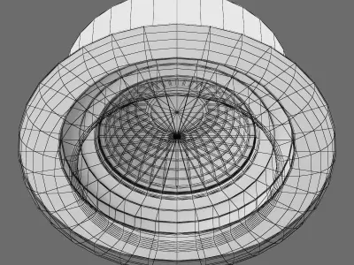 002230 Anello Lightstar Recessed spotlight 3D model