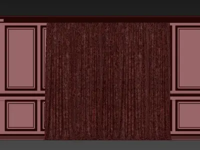 Curtain Set 279 3D model