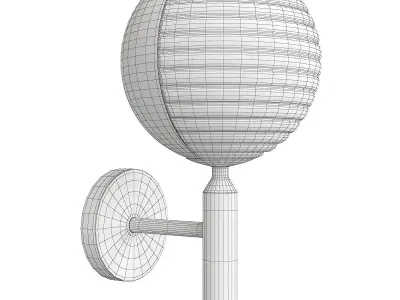 WALTON WALL Low-poly 3D model