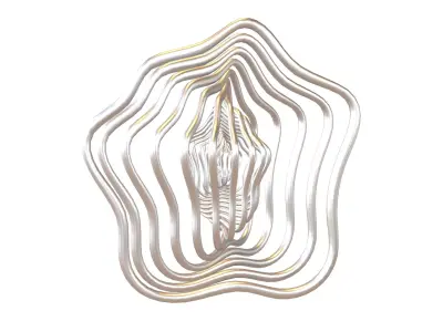 Abstract Sphere v9 002 Low-poly 3D model