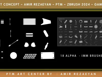 Wall-E robot concept PTM - Amir Rezaeyan 3D model