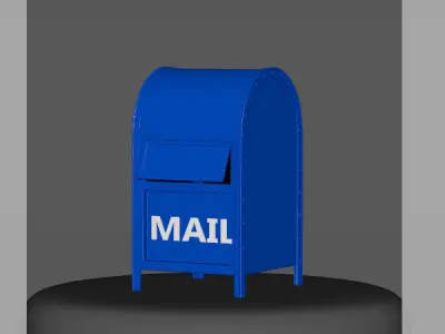 Mailbox 02 3D model