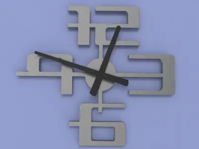 Umbra Big Time Clock 3D model