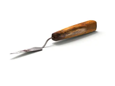 Spatula Old 3D model