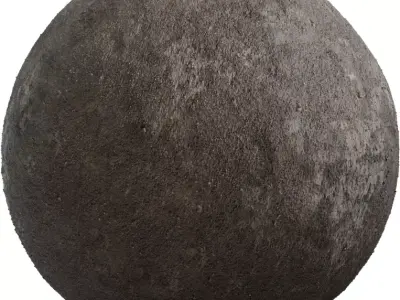 Compact Dark Soil Ground PBR Texture  Texture