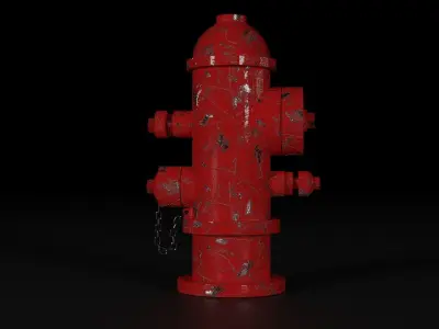 Water Hydrant 3D model