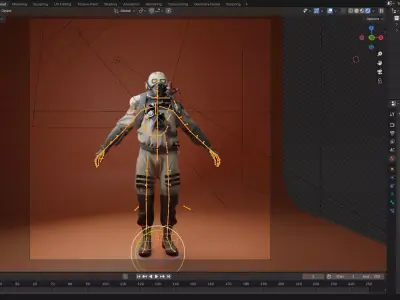 HLA  Combine Grunt 3D model