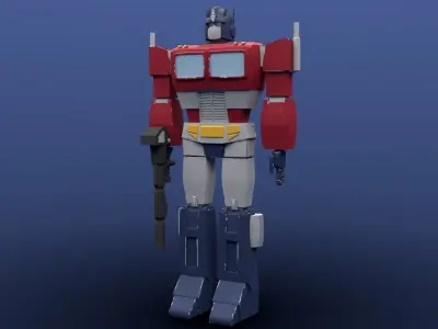 Optimus Prime 3D model
