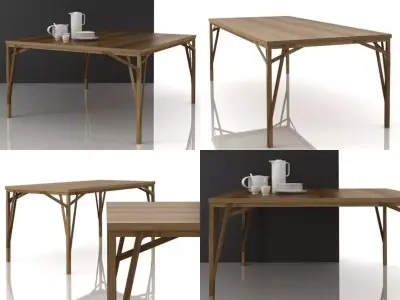 Allumette tables 3D model