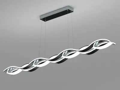 Modern ceiling light collection 3D Model Pack