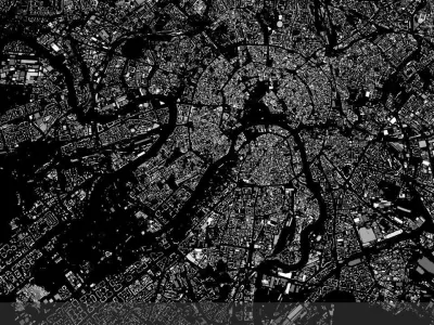 Moscow Streets and Buildings 3D model