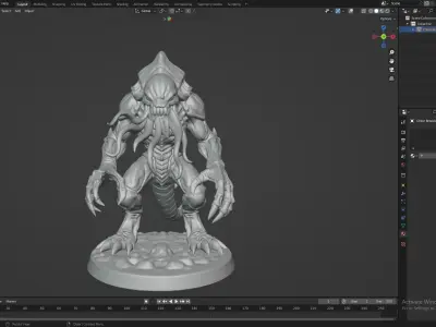 Chitin Brood Abomination Beast  Print-Ready STL 3D print model