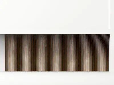 Parametric panel hall n1 3D model