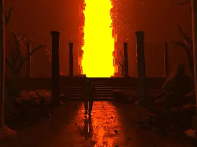 Gates Of The Underworld 3D model