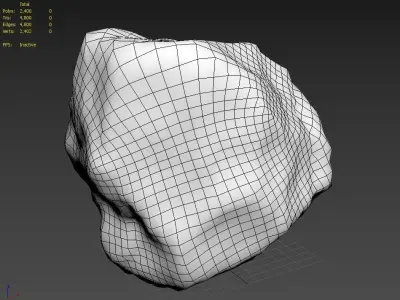 Rock M02A 3D model