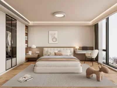 Bedroom 06 3D model