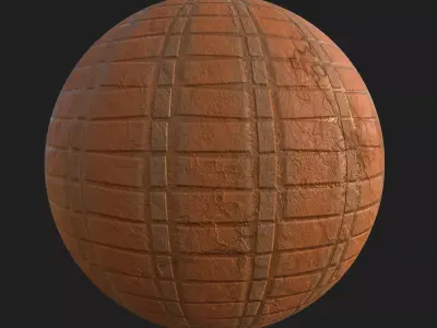 Brick PBR Material SBS Project And Textures Texture