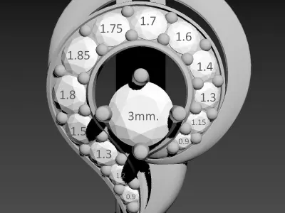 150116 E farytale line 3D print model