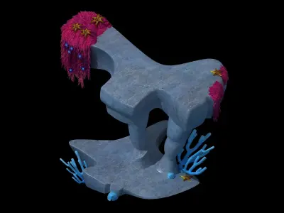 Mermaid - Seating 02 3D model