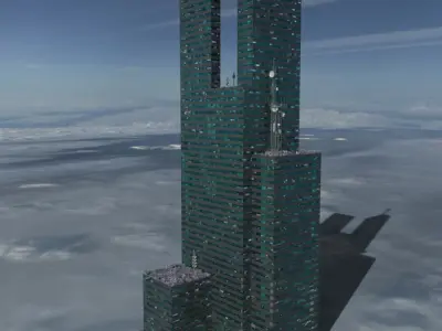 City Building 3 3D model