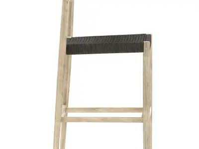 Nina bar chair 3D model