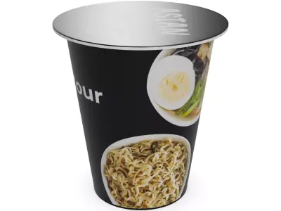 Instant noodles Instant Noodles Low-poly 3D model