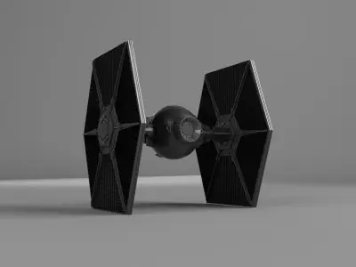 Tie Fighter 3D model
