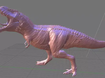 T- Rex 2 Stl 3d model t-rex 3D print model