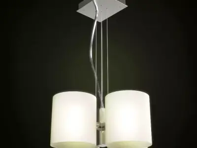 Ceiling White Lamp 3D model