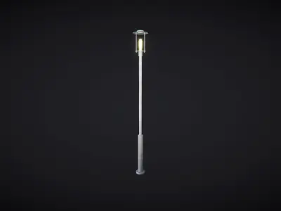 Lamp Post 02 3D model