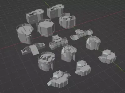 FPS Building Layouts 3D model