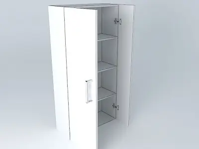 Cabinet for bathroom Free 3D model purchase