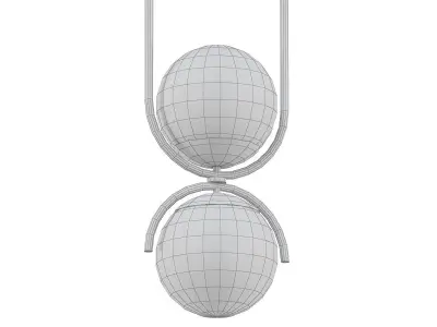 Rondure Globe Pendant Light 3D model