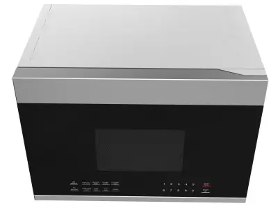 FORNO   1000-Watt Built-In Microwave with Sensor   3D model