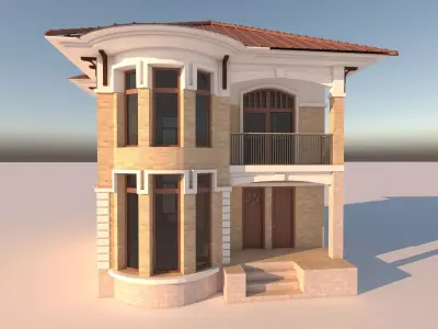 Family House 3D model