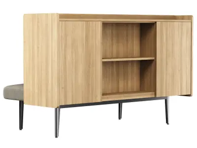 Versus two-seater loveseat  3D model