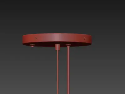 Orb LED Pendantby Buro Famos 3D model
