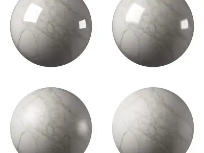 Marble Material and Porcelain Stoneware Tiles - Set 03 Texture