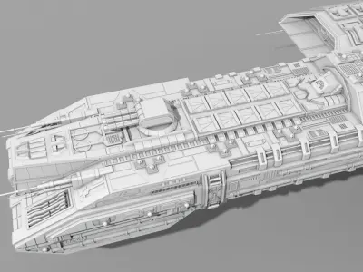 Spaceship Australis 3D model