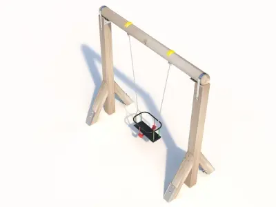 Child Swing Toy 3D model