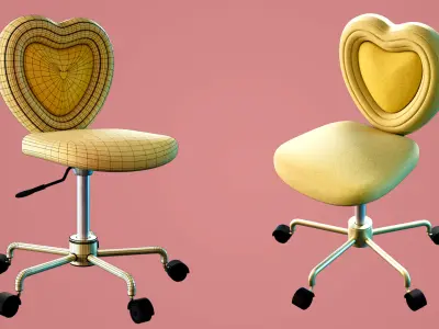 Chair MAYA Low-poly 3D model