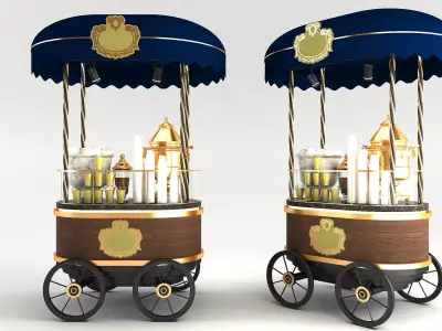 POP Stand Design 3D model