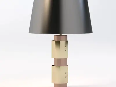 Arteriors Stackhouse Lamp 3D model
