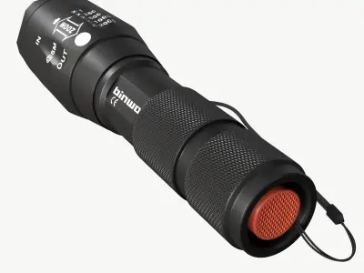 Flashlight 3D model by alexsoft