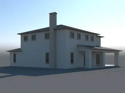 Generic Villa 004 3D model