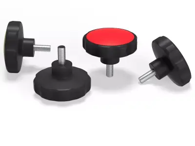 Bolted handle 3D model