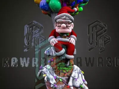 UP  Christmas 3D print model