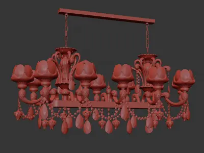 696132 Esserco Osgona Chandelier 3D model