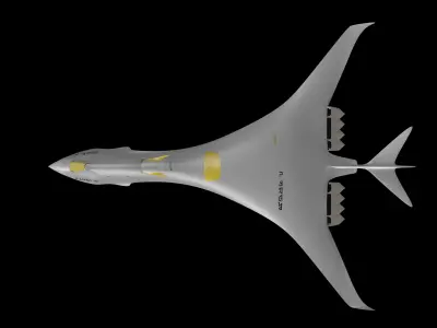 Polaris Mark 1 - Polyguardian Cargoship 3D model